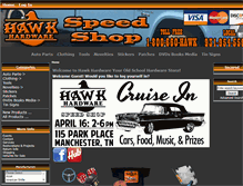 Tablet Screenshot of hawkhardware.com